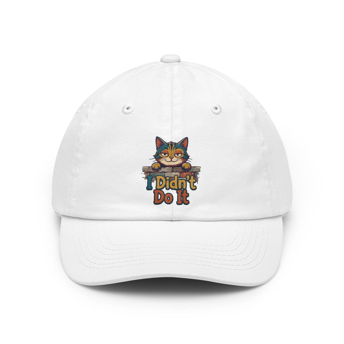 Color: White | I Didn't Do It Dad Hat