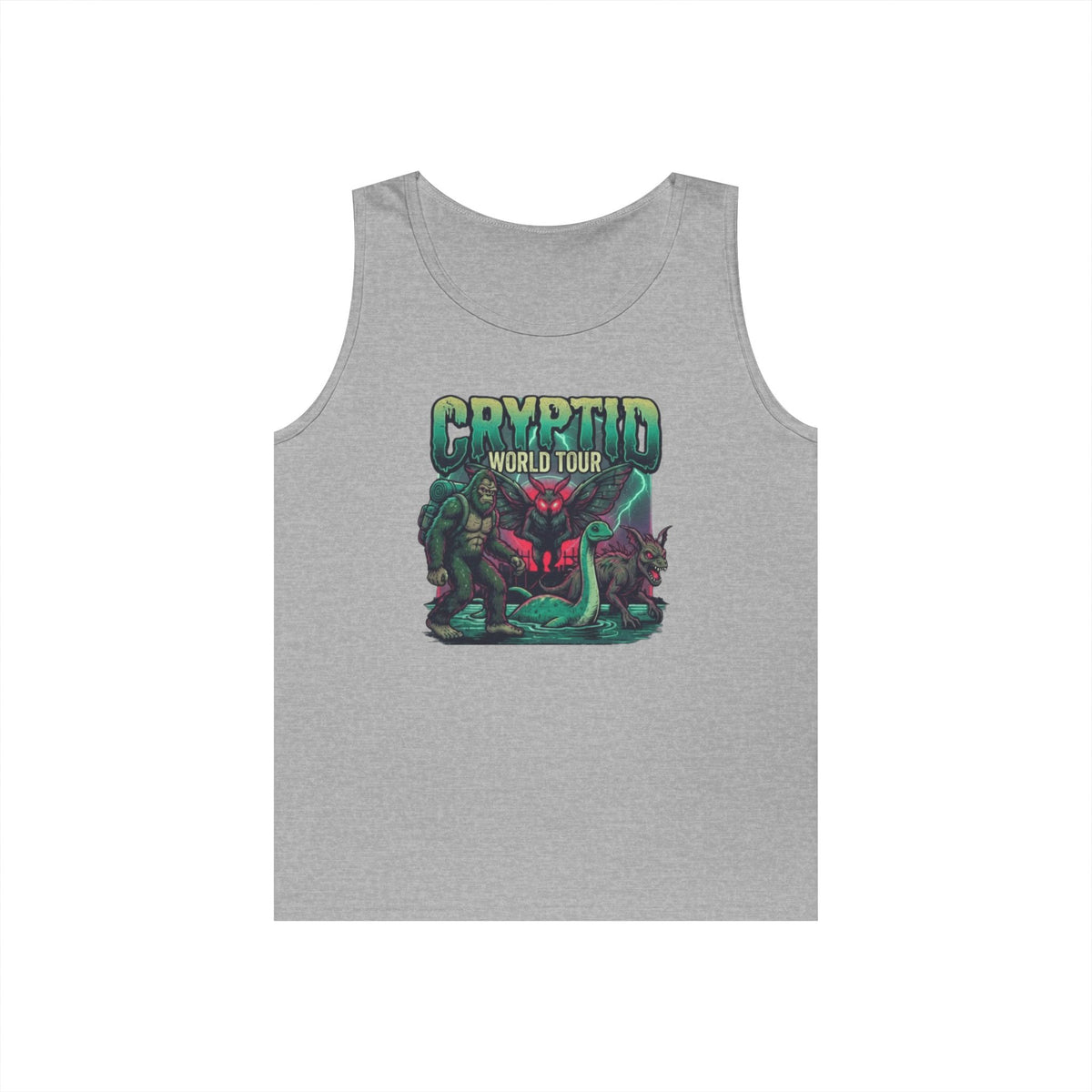 "Puzizia (Global-Cryptid Mashup) Cryptid World Tour" Tank Top