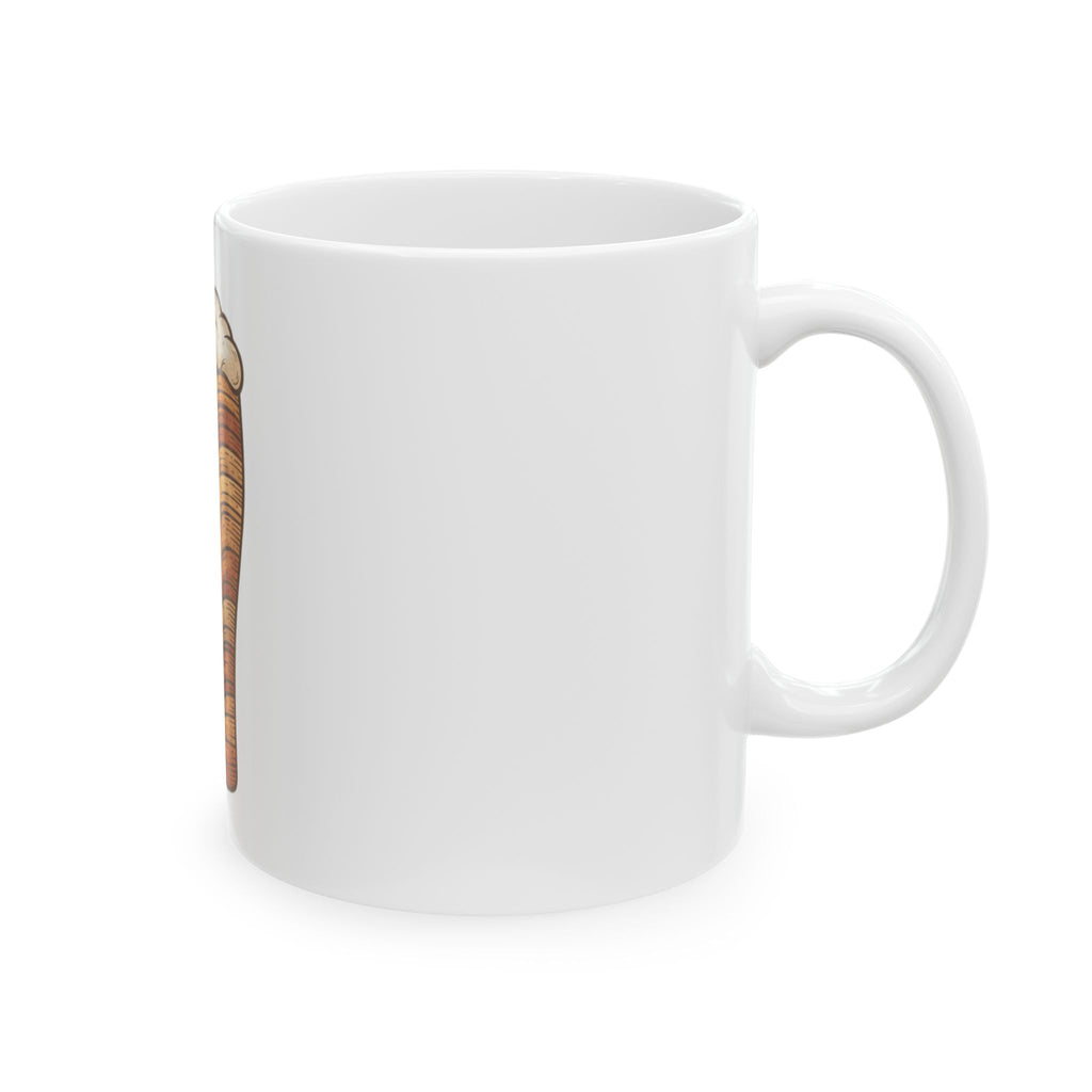 "Shifting Sandstone Beer Co." White Ceramic Mug — Graphic