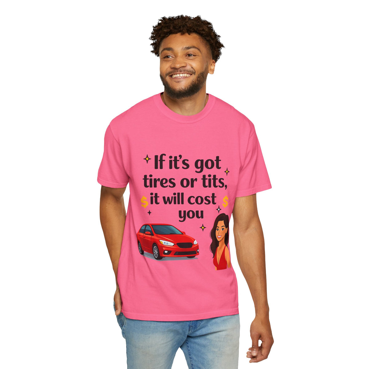 Color: Crunchberry | The Golden Rule of Maintenance Unisex Garment-Dyed T-shirthttps://gemini.google.com/app/5b306be98eee944f
