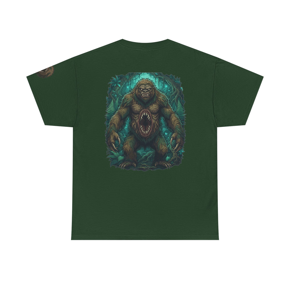 Color: Forest Green | Mapinguari (Amazon Rainforest) Premium Graphic Tee