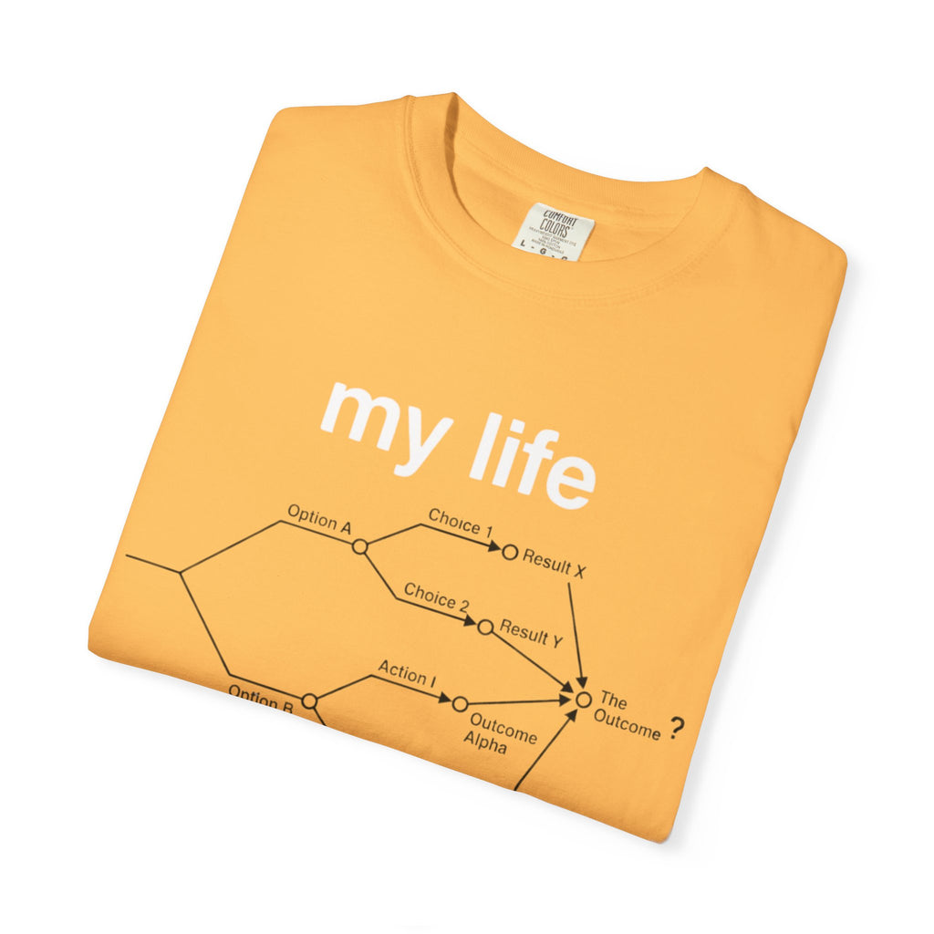 "My Life Decisions" Unisex Garment-Dyed T-shirt
