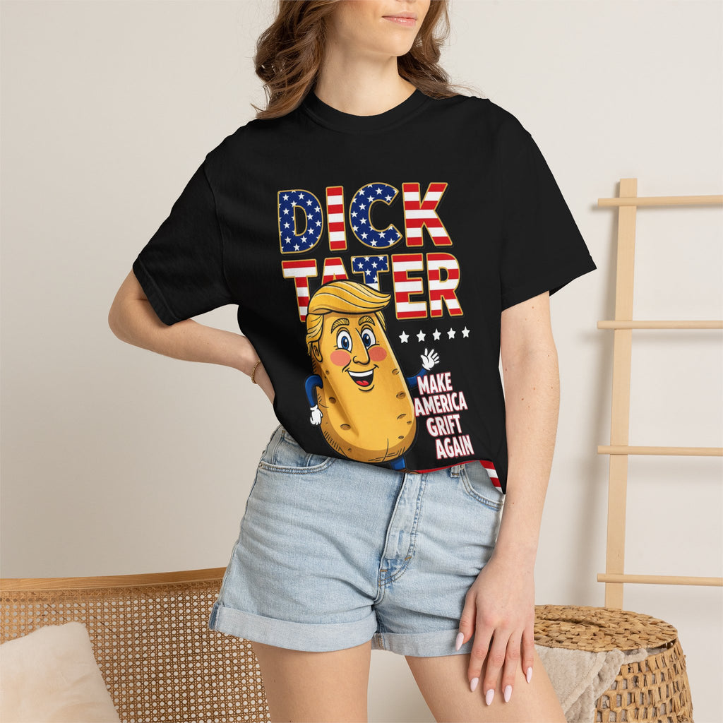 "The Dick Tater (Make America Grift Again)" Unisex Garment-Dyed T-shirt