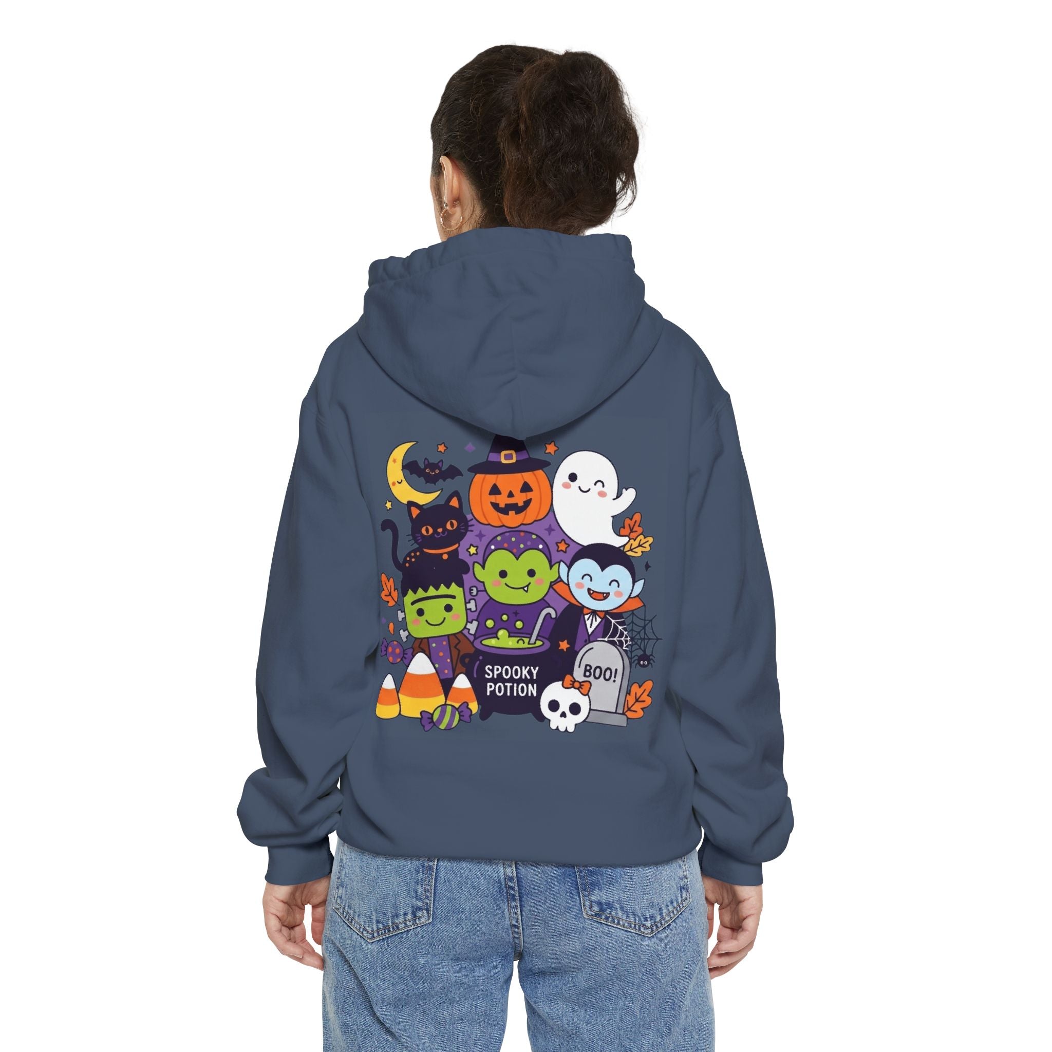 "Spooky Potion" Garment-Dyed Hoodie