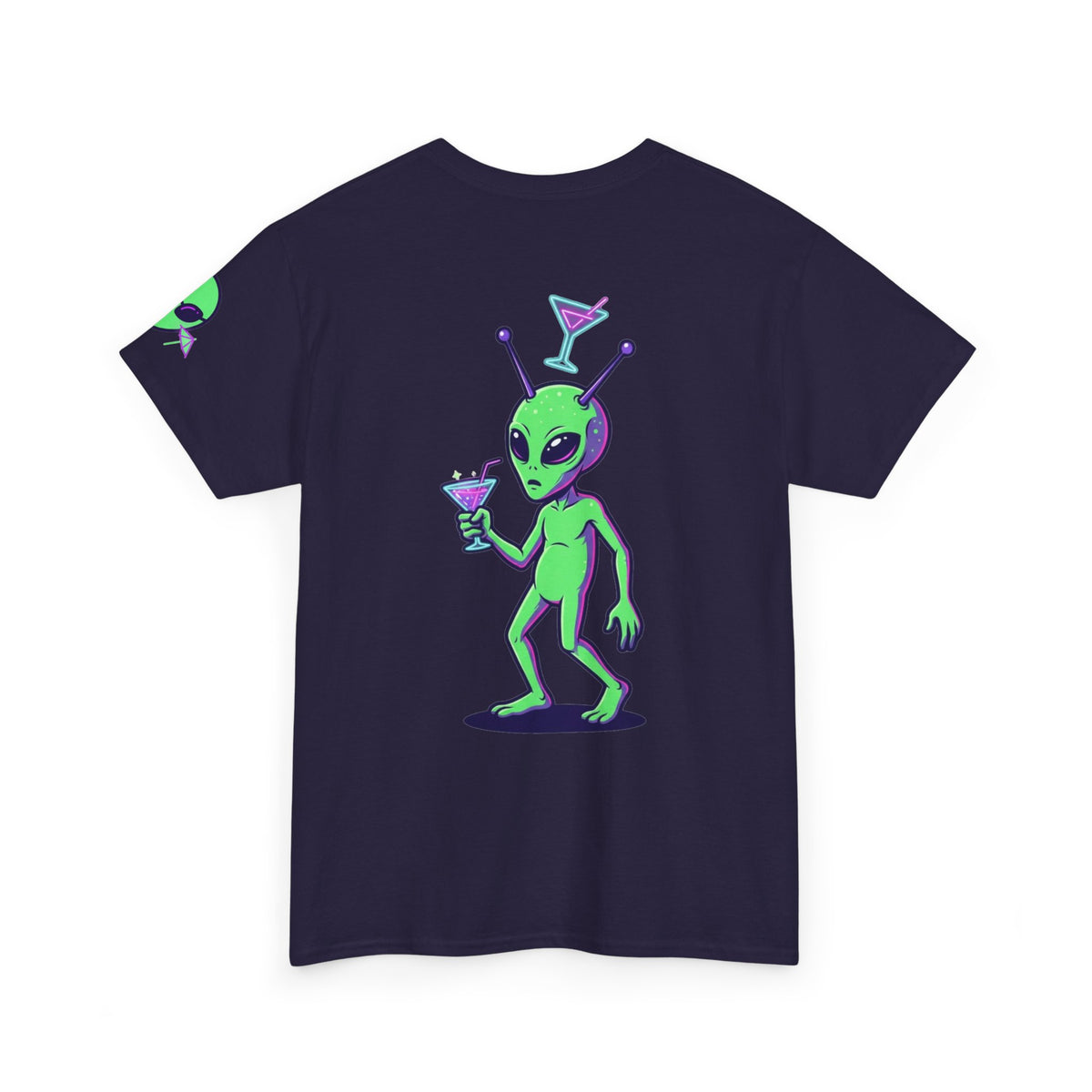 Drunk Alien Premium Graphic Tee