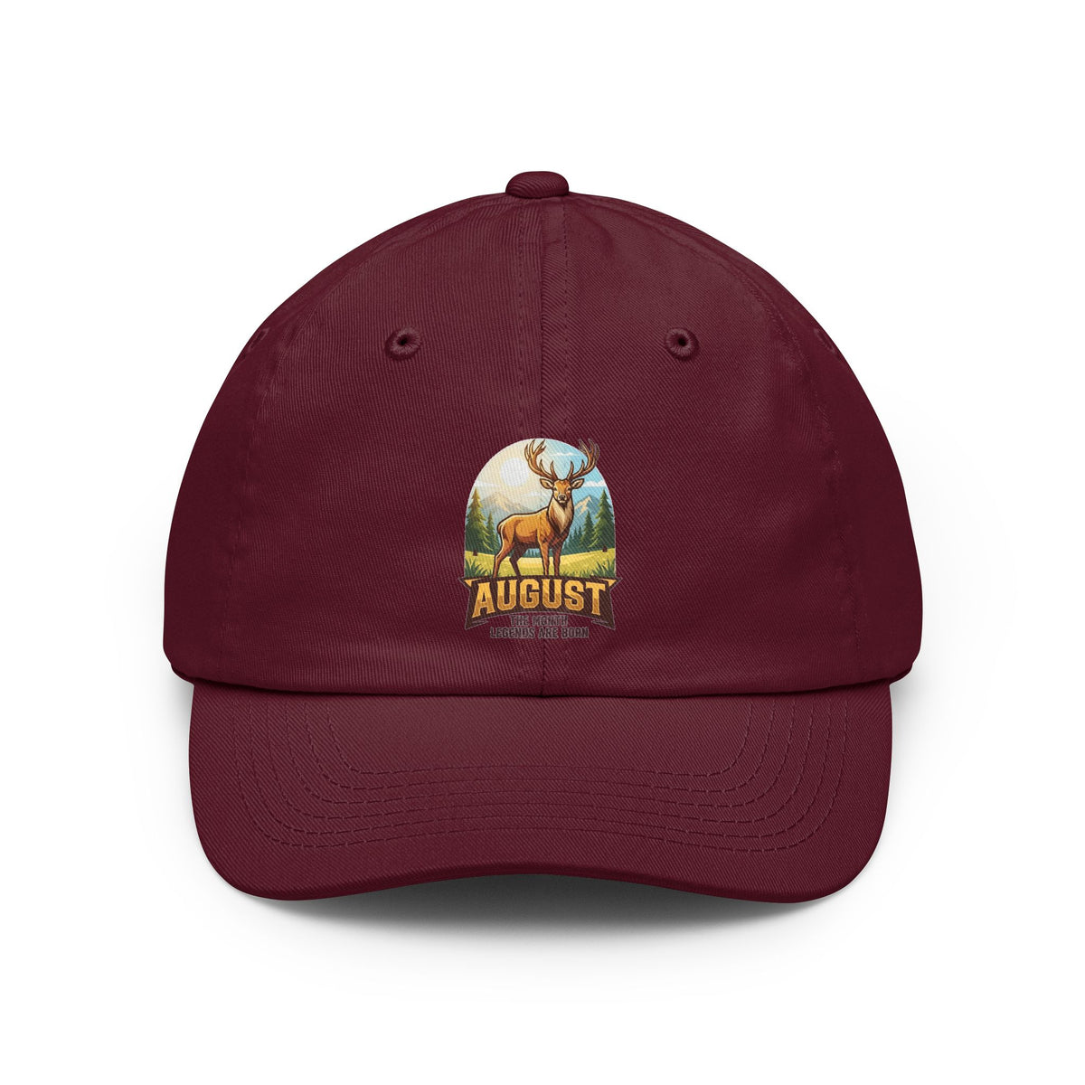 Color: Maroon | August Legend Dad Hat