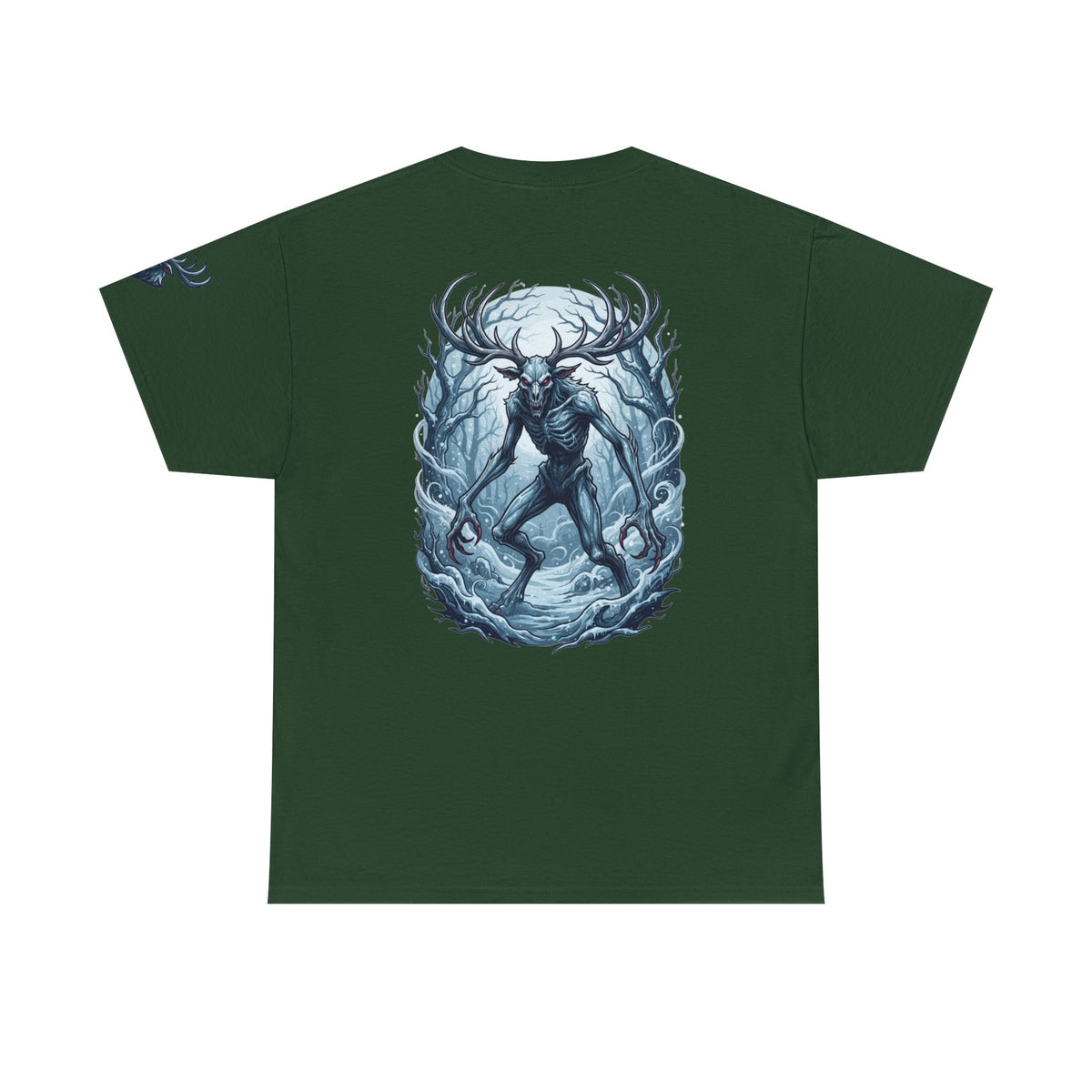 Color: Forest Green | Wendigo (Algonquian Folklore) Premium Graphic Tee
