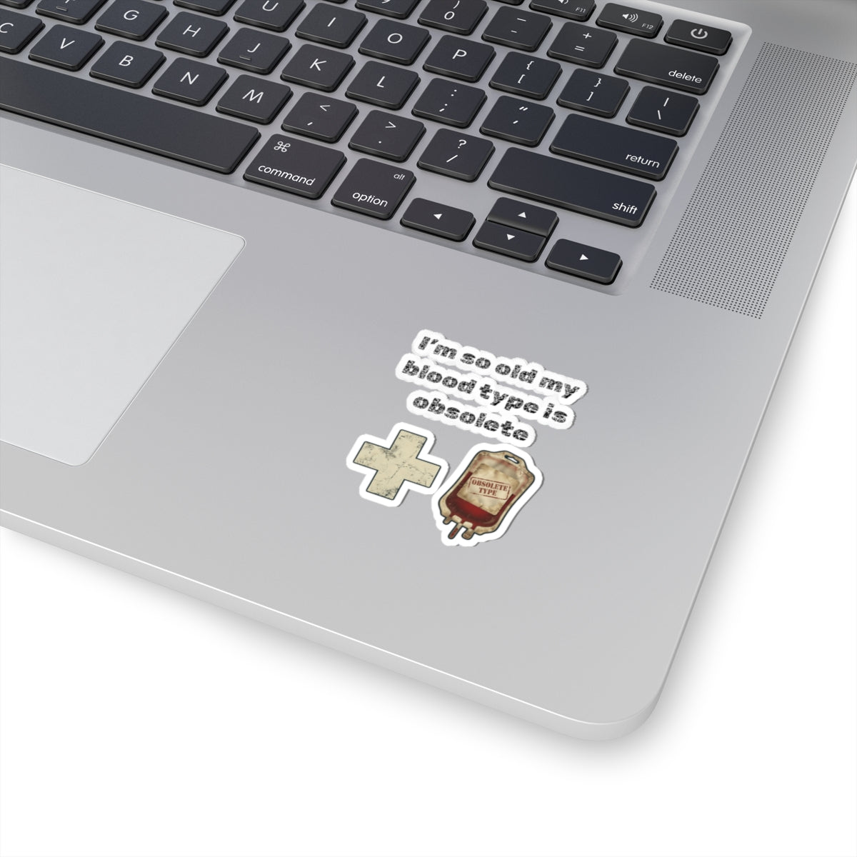 "Blood Type" Sticker — Main