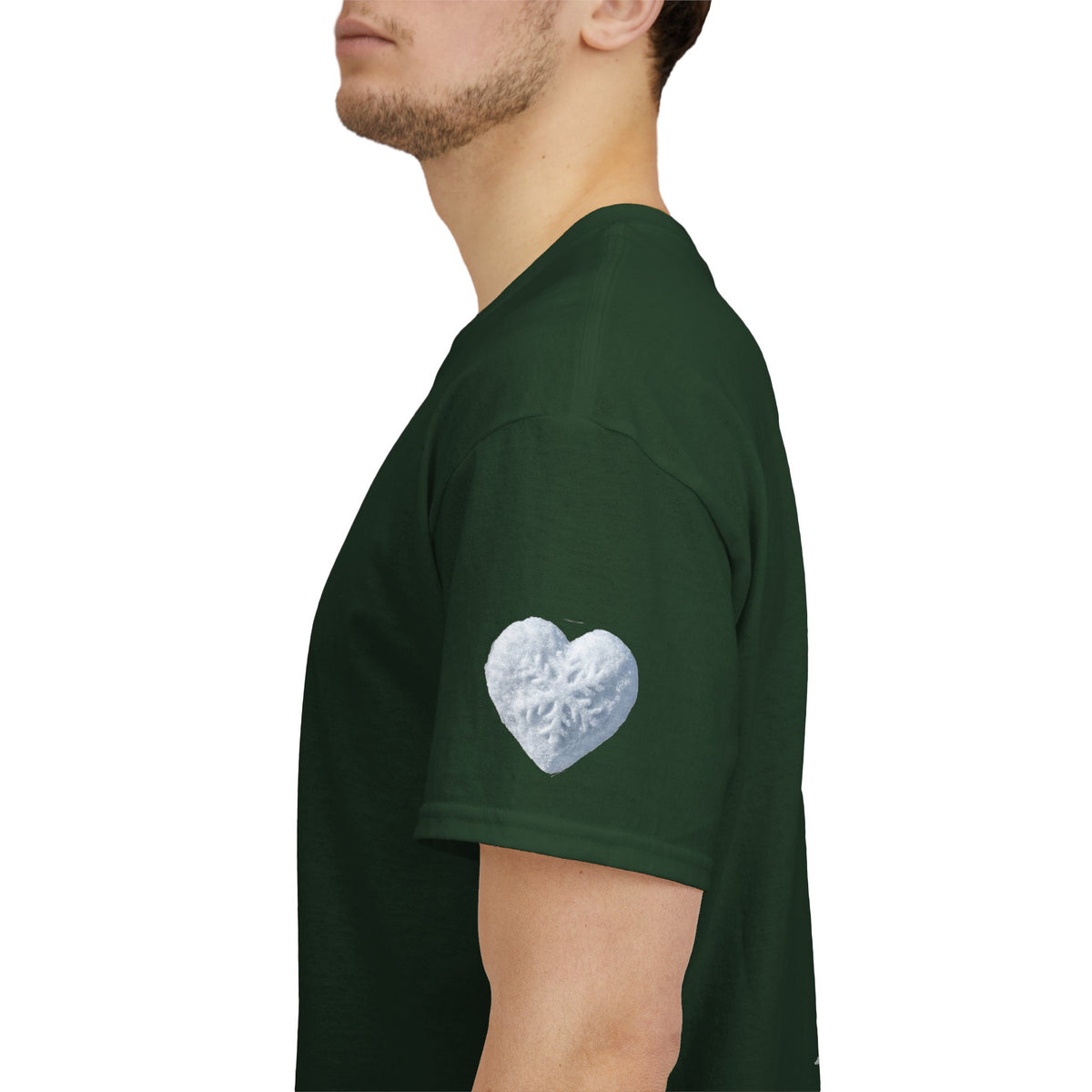 Color: Forest Green | I Love Snow Premium Graphic Tee