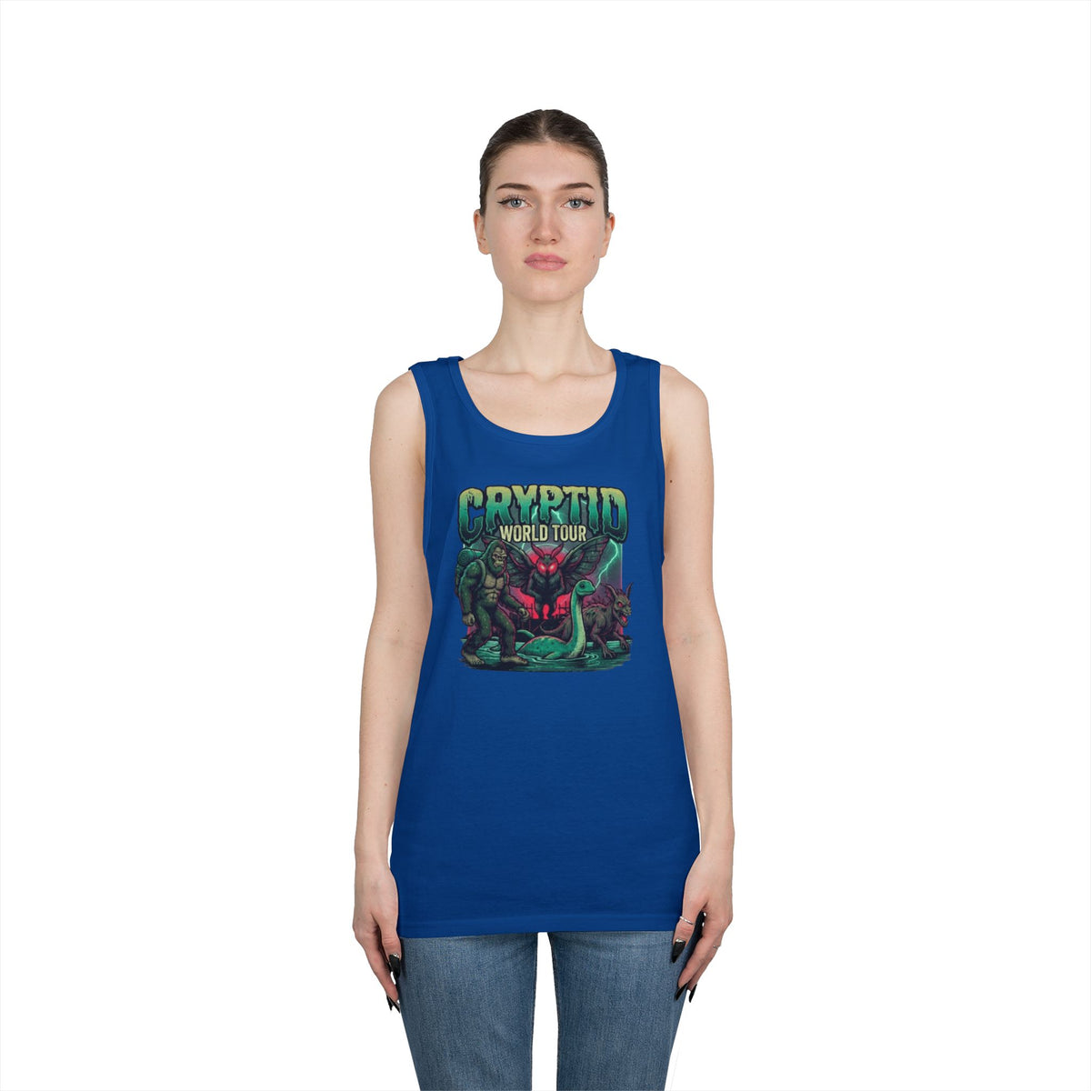 "Puzizia (Global-Cryptid Mashup) Cryptid World Tour" Tank Top