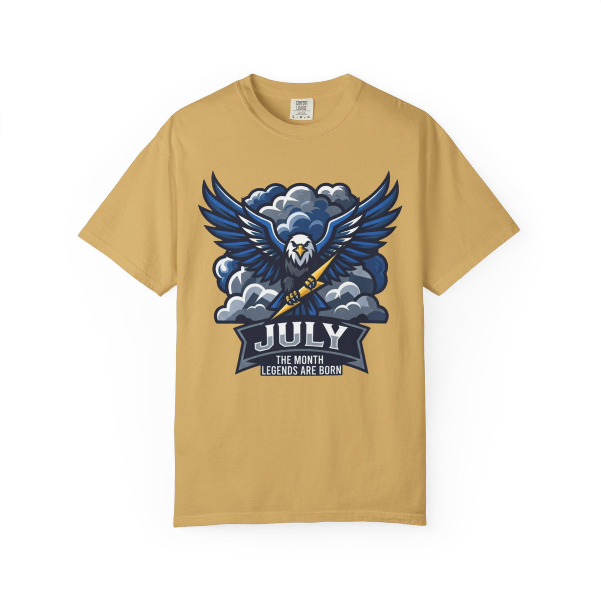 Color: Mustard | July Legend Unisex Garment-Dyed Tee