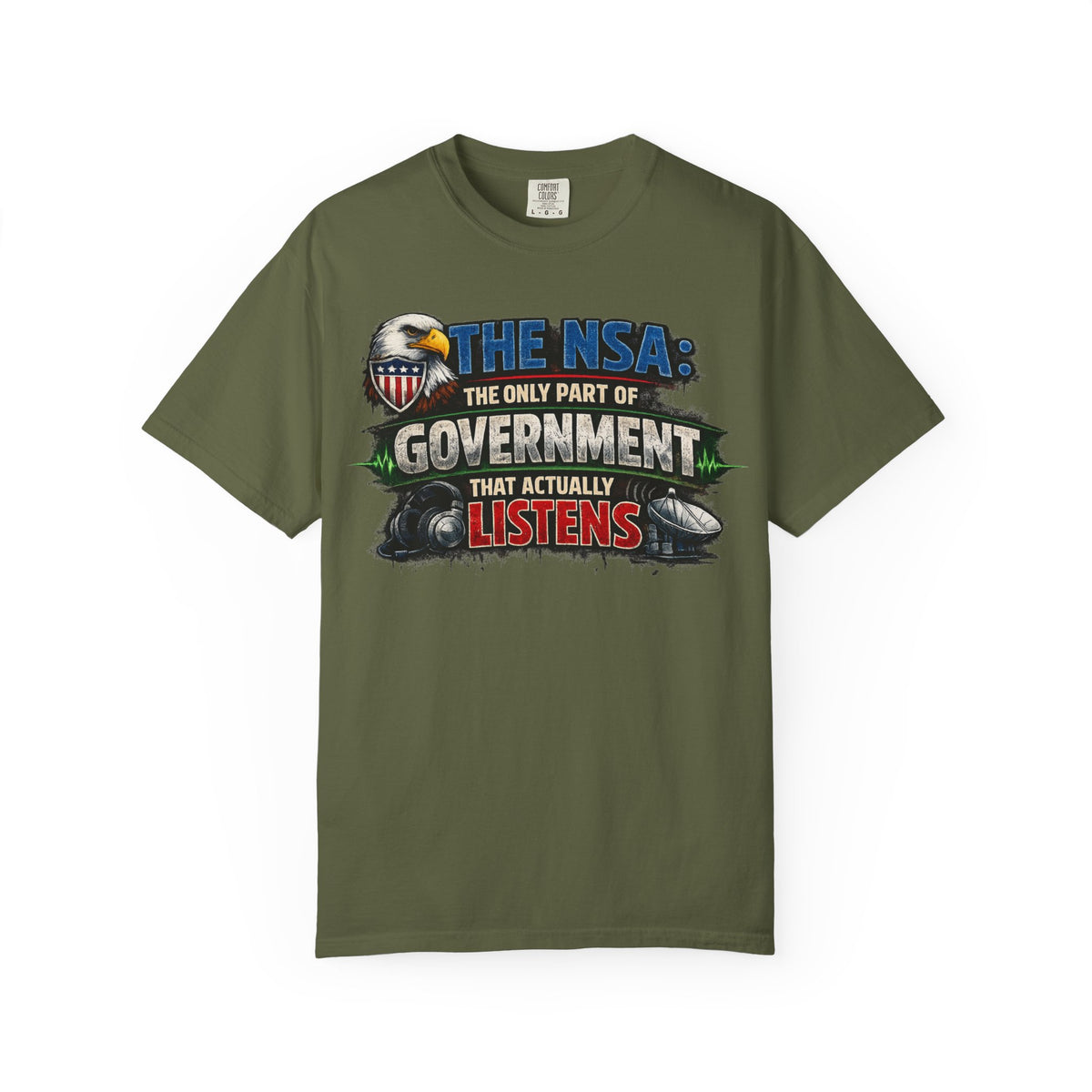Color: Hemp | They're Always Listening - Classic |