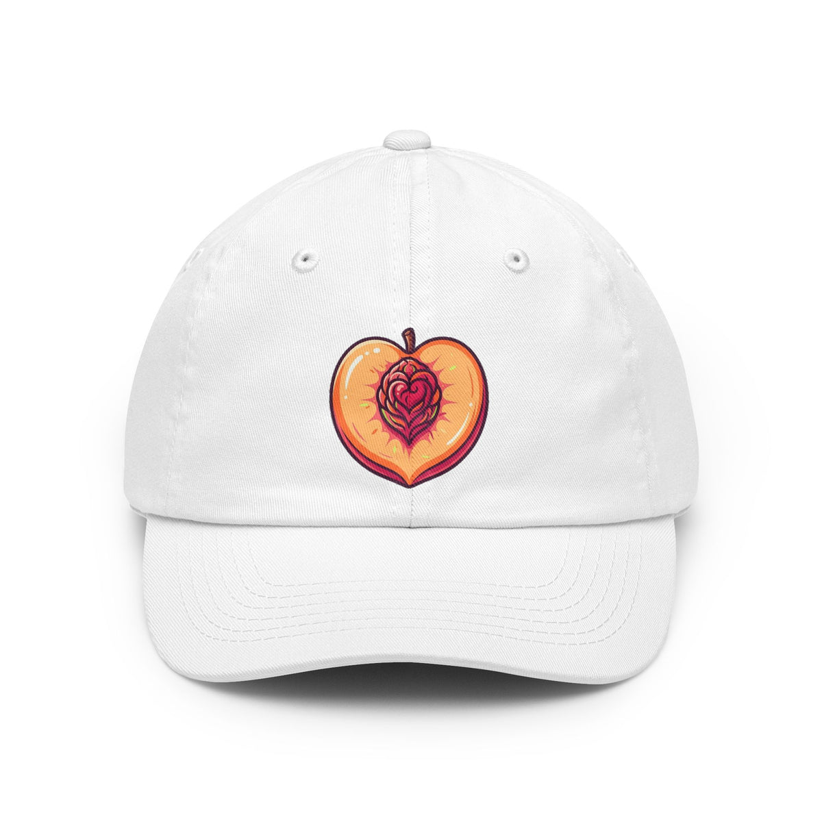 Color: White | Warm Sweet Juicy Dad Hat