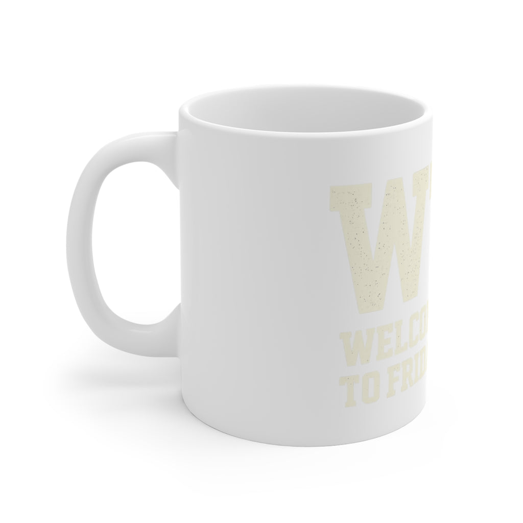 Finally Freaking Friday | 11oz Mug — AttitudeShirts