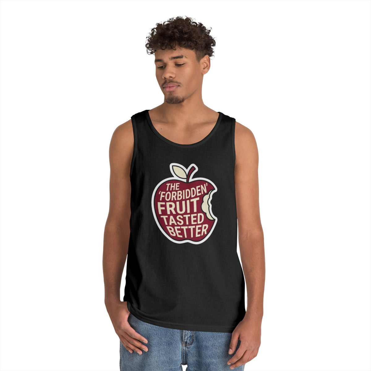 Color: Black | Good Book Series Forbidden Fruit Tasted Better Tank Top