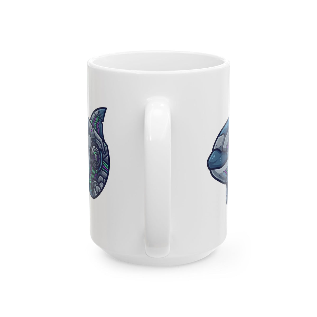 "Killer Whale" White Ceramic Mug — Graphic