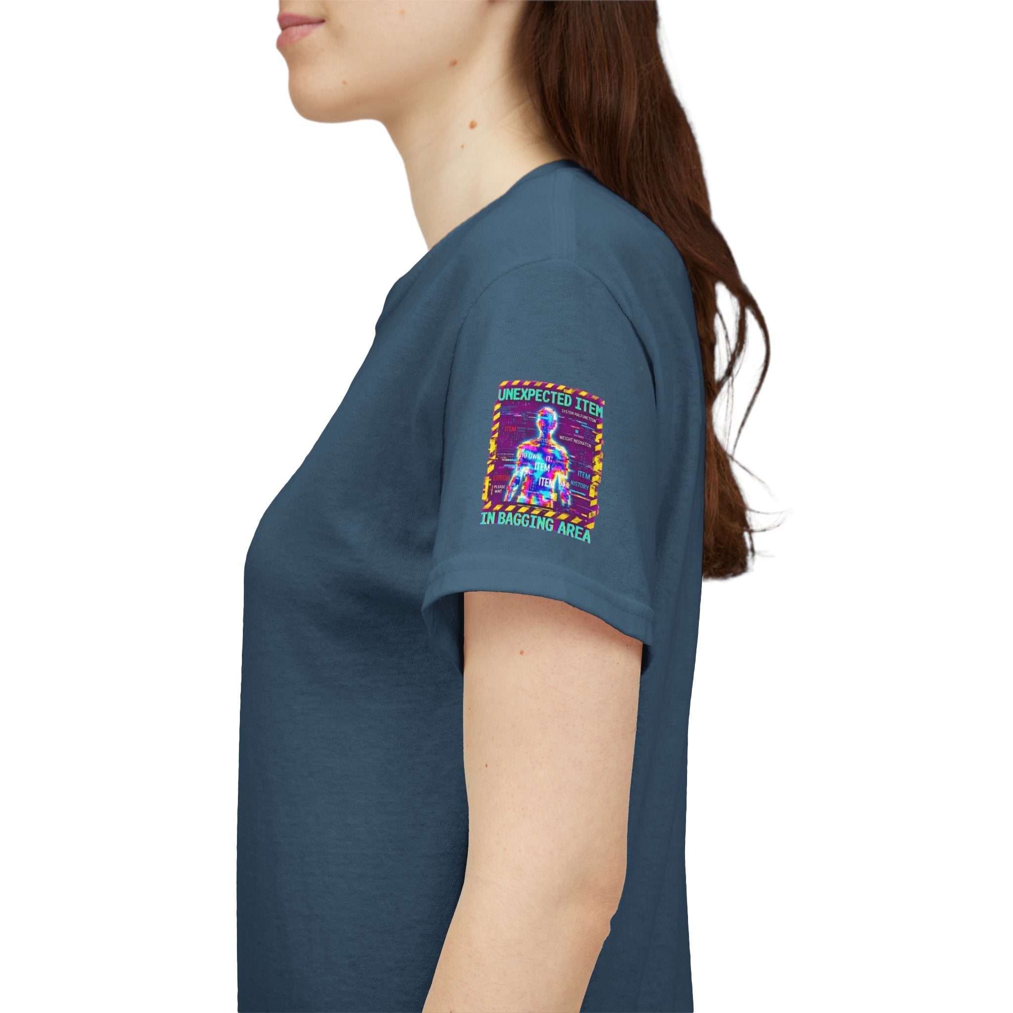 "Unexpected Item In Bagging Area" Premium Graphic Tee