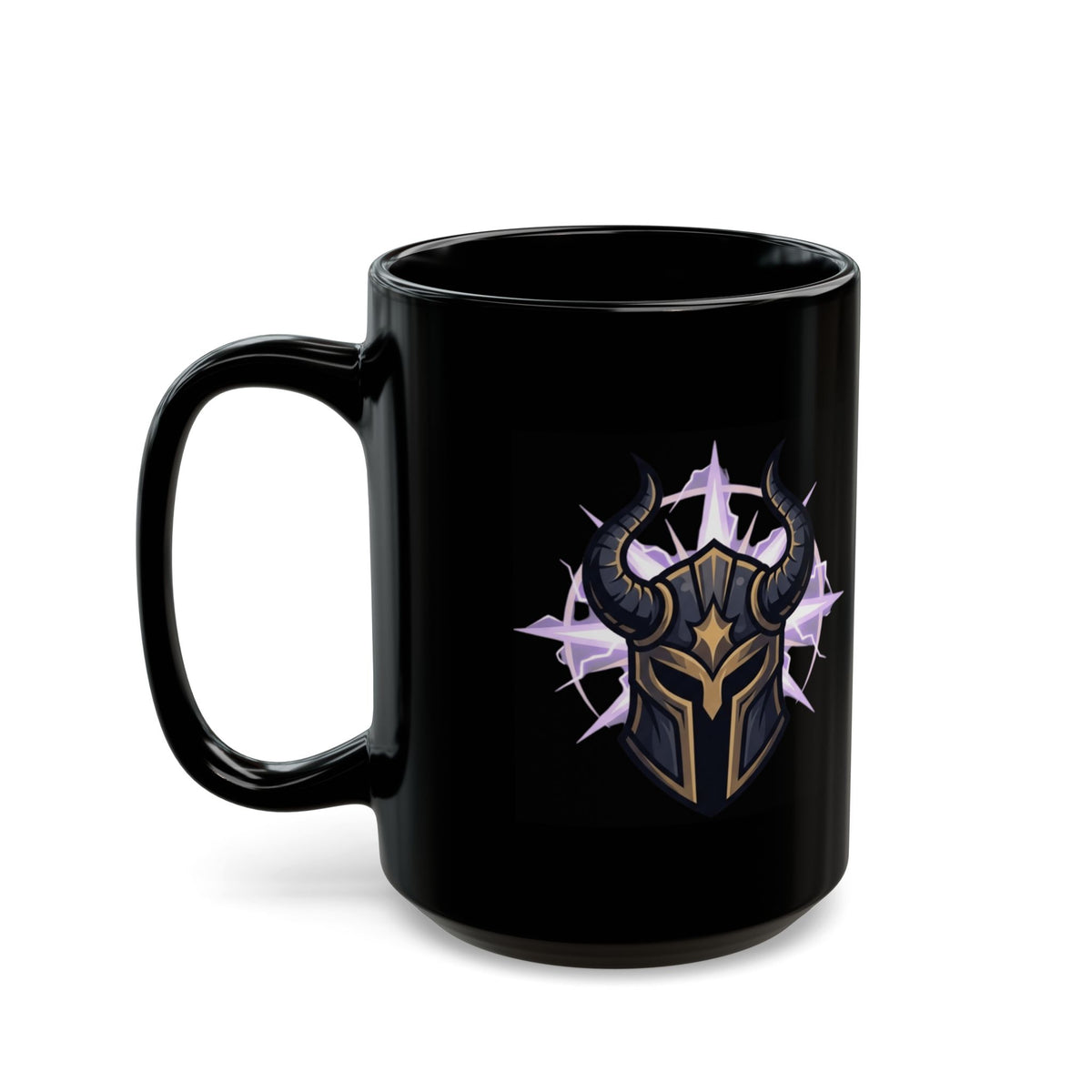 "I Cause Satan Nightmares" Black Ceramic Mug — Graphic