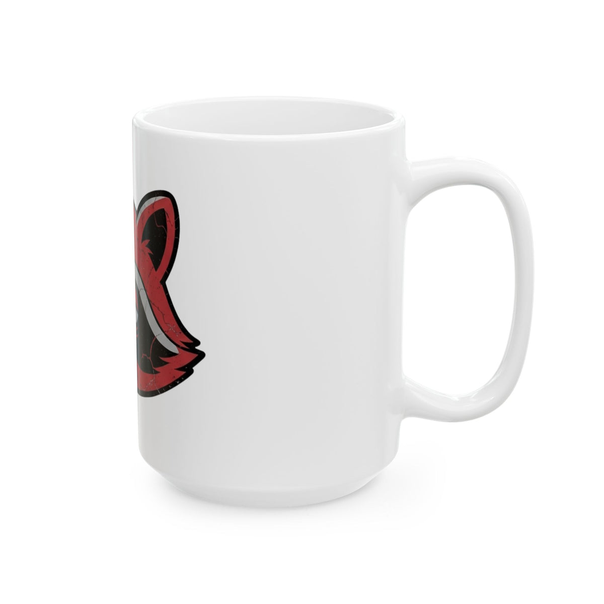 "Surviving Another Meeting" White Ceramic Mug — Graphic