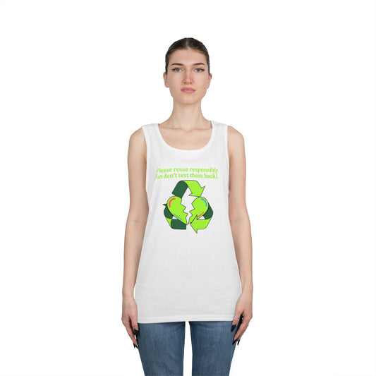 Color: White | Don't Text Them Back Tank Top
