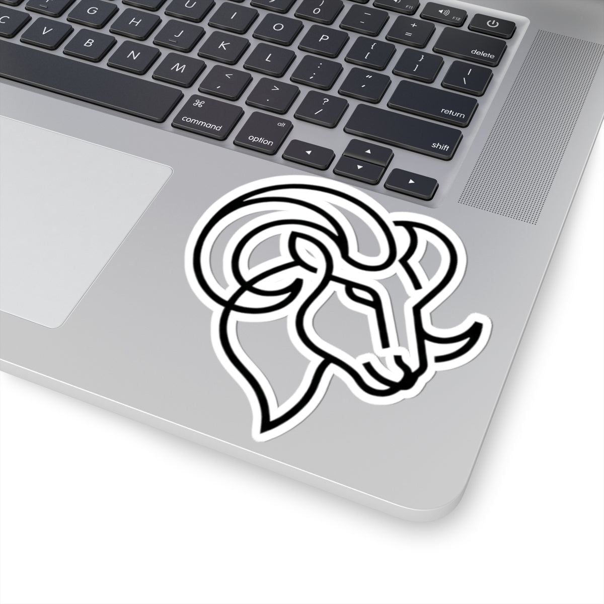 "Aries The Minimalist Ram" Sticker