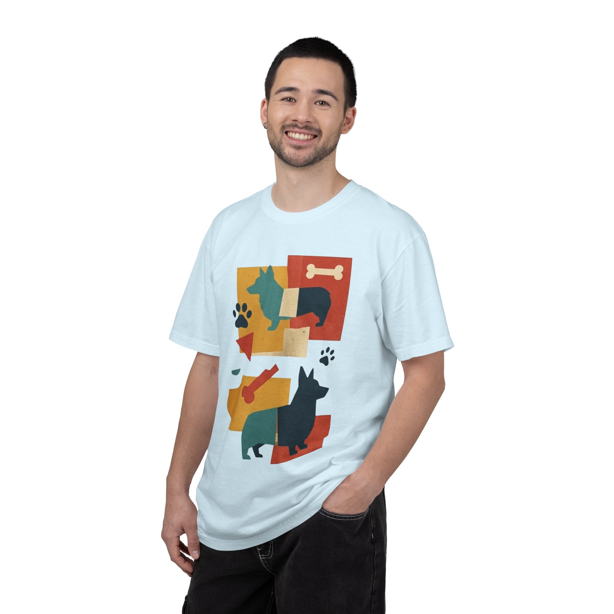"Dogs and Bones" Unisex Garment-Dyed Tee
