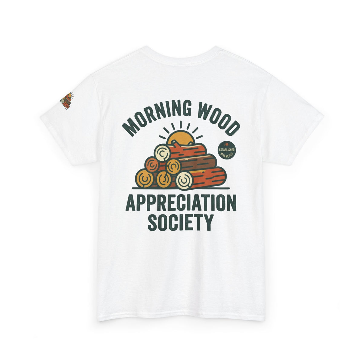 "Morning Wood Appreciation Society" Premium Graphic Tee