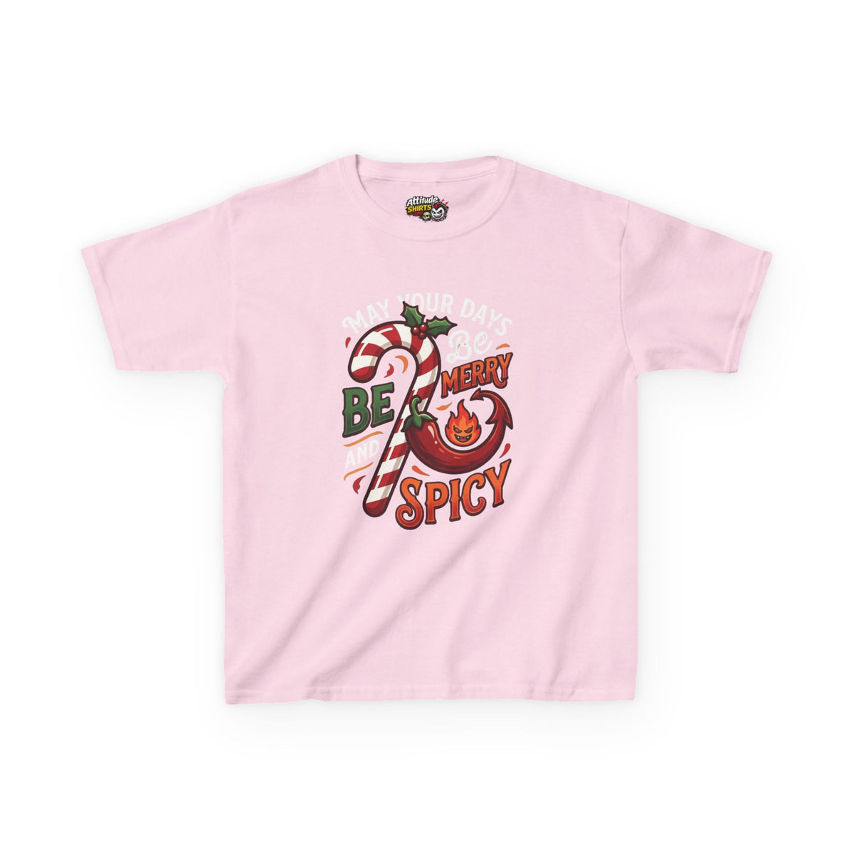 "May Your Days Be Merry and Spicy" Kids Tee