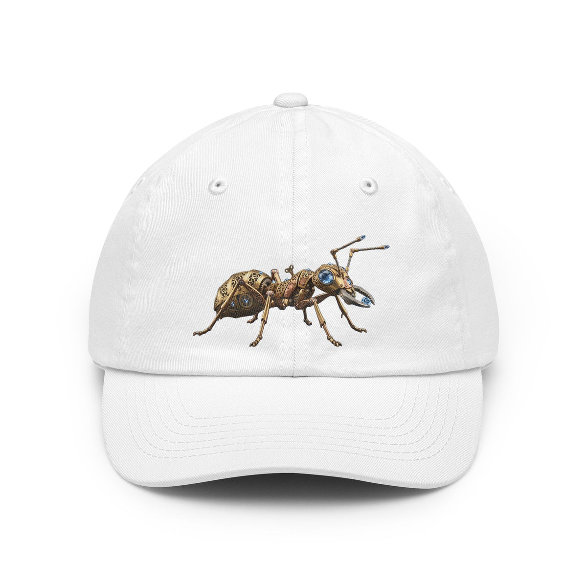 Color: White | Cyber Ants Dad Hat