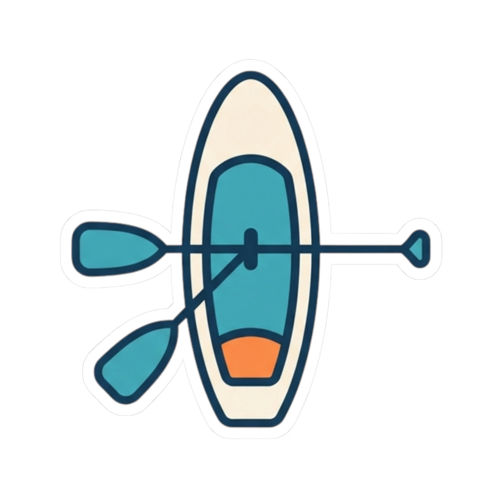 "Mountain Lake Paddle Board" Sticker