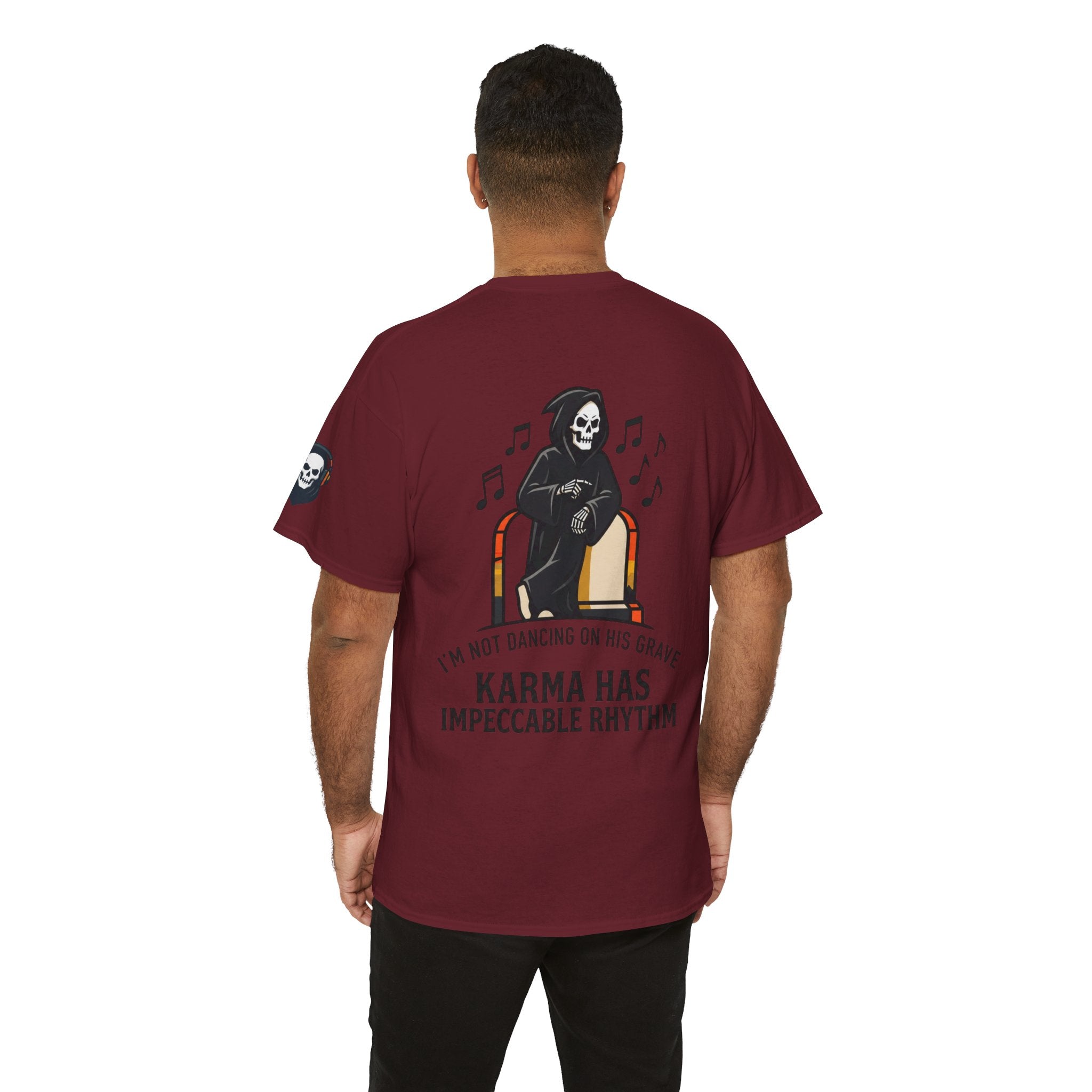 "Dancing On Grave" Premium Graphic Tee