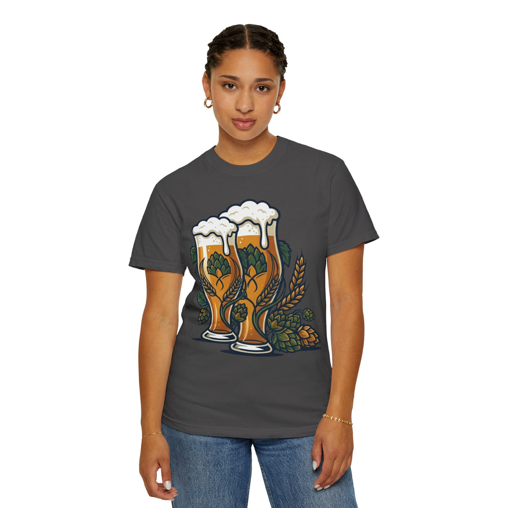 "Beer" Unisex Garment-Dyed Tee