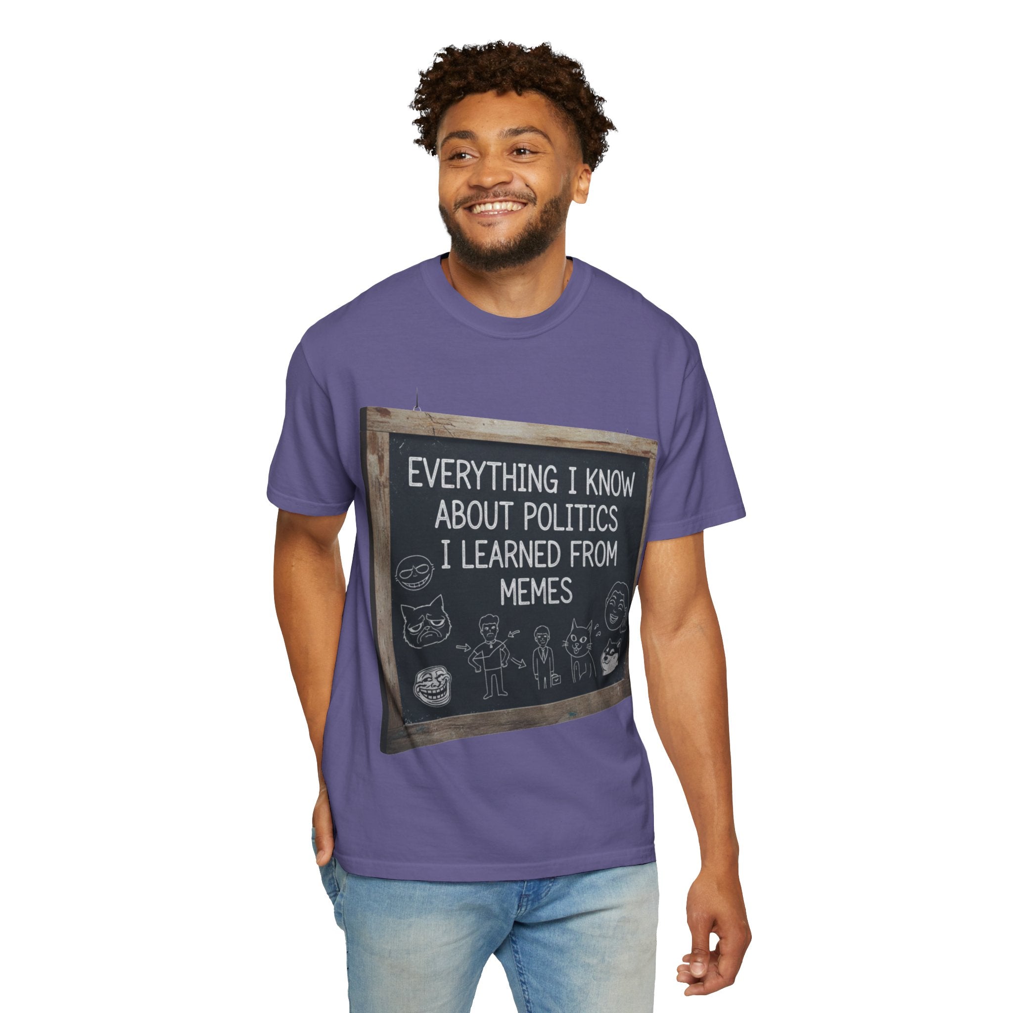 "The Objective Scientist" Unisex Garment-Dyed T-shirt