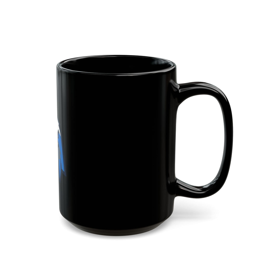 "July Legend" Black Ceramic Mug — Graphic