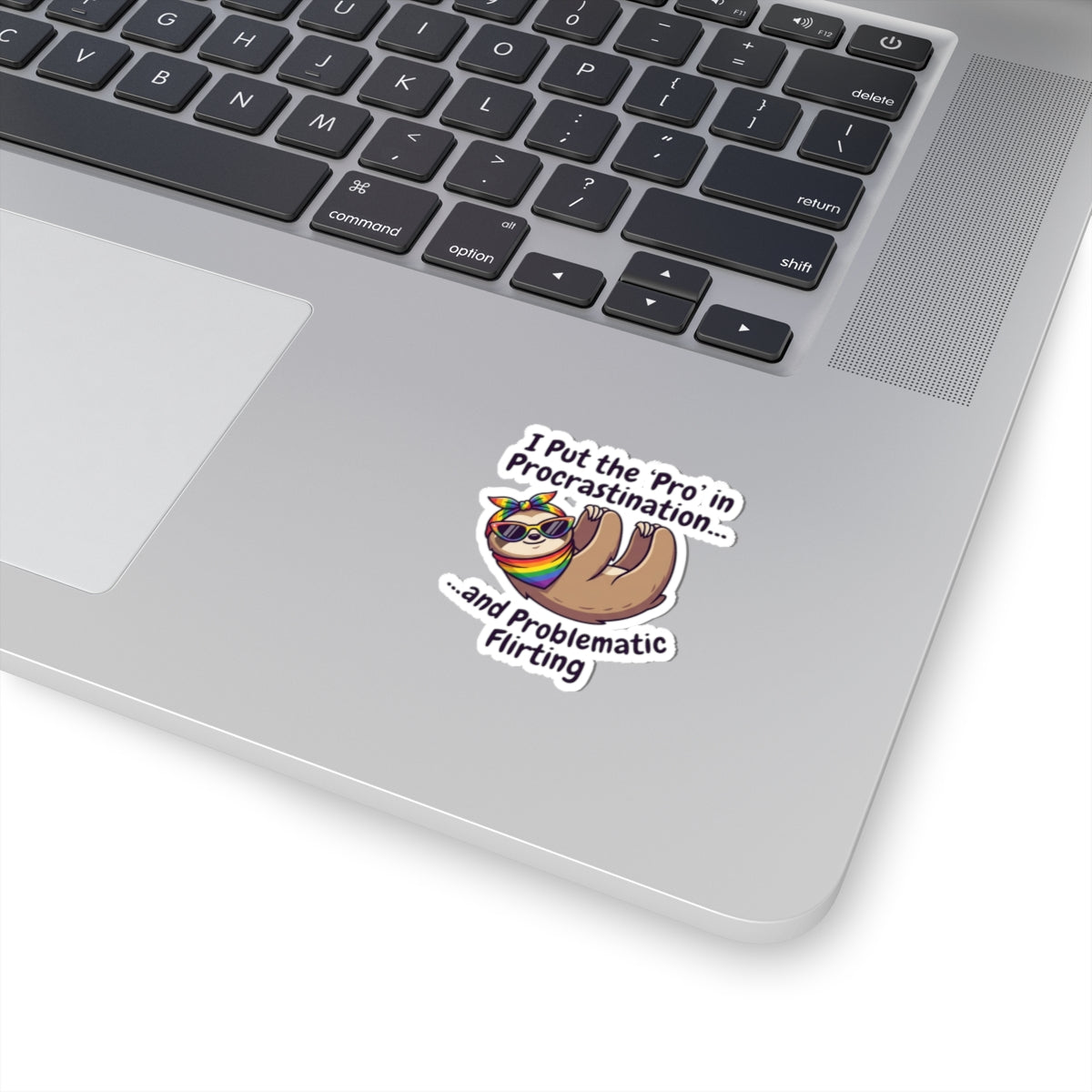 "Pro in Problematic Flirting" Sticker — Main