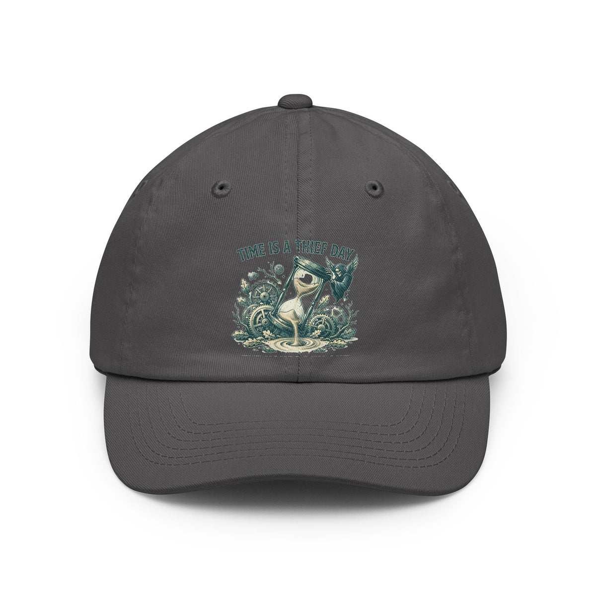 Color: Charcoal | Time is a Thief Cap