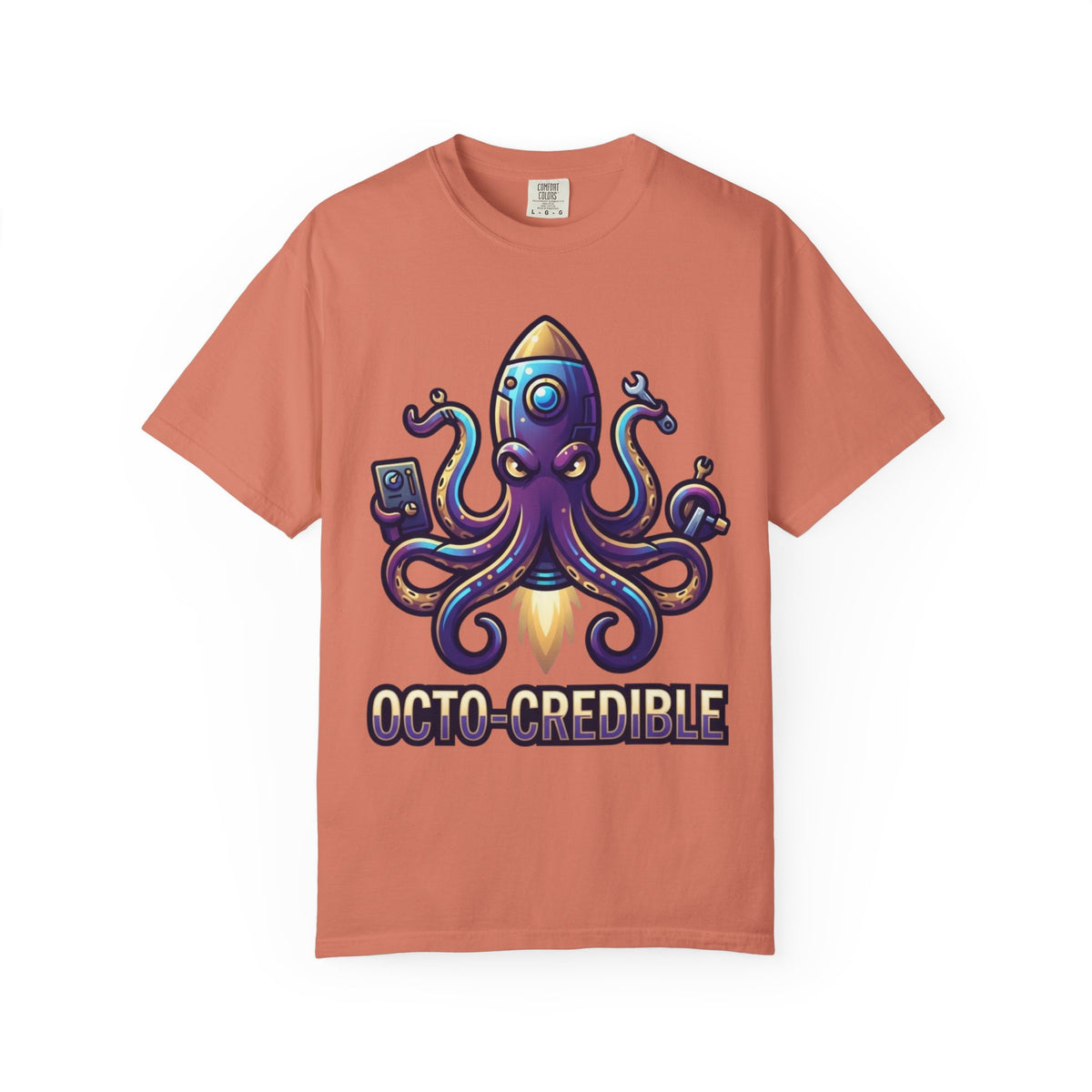 "Octo Credible" Unisex Garment-Dyed Tee