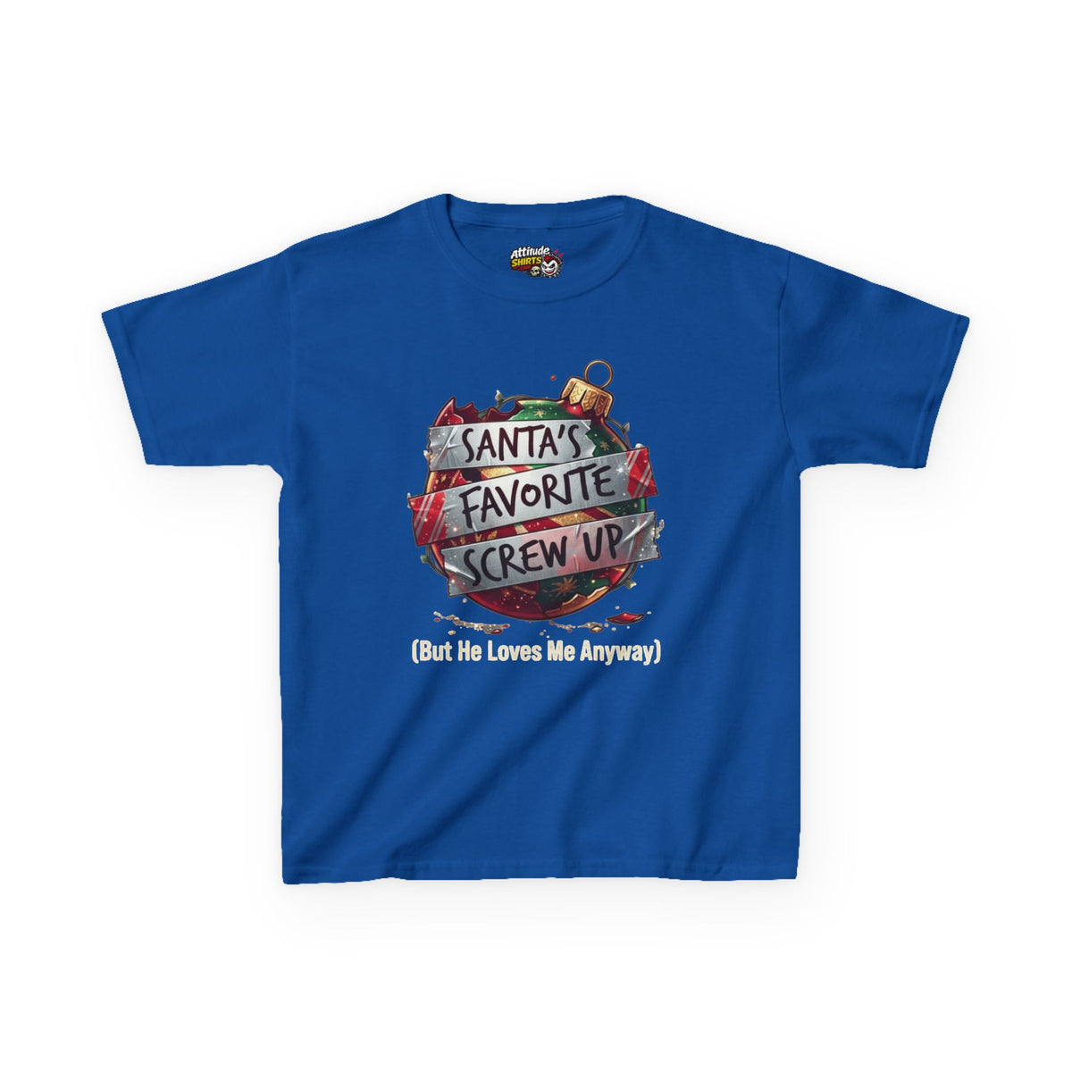 "Santa's Favorite Screw Up" Kids Tee