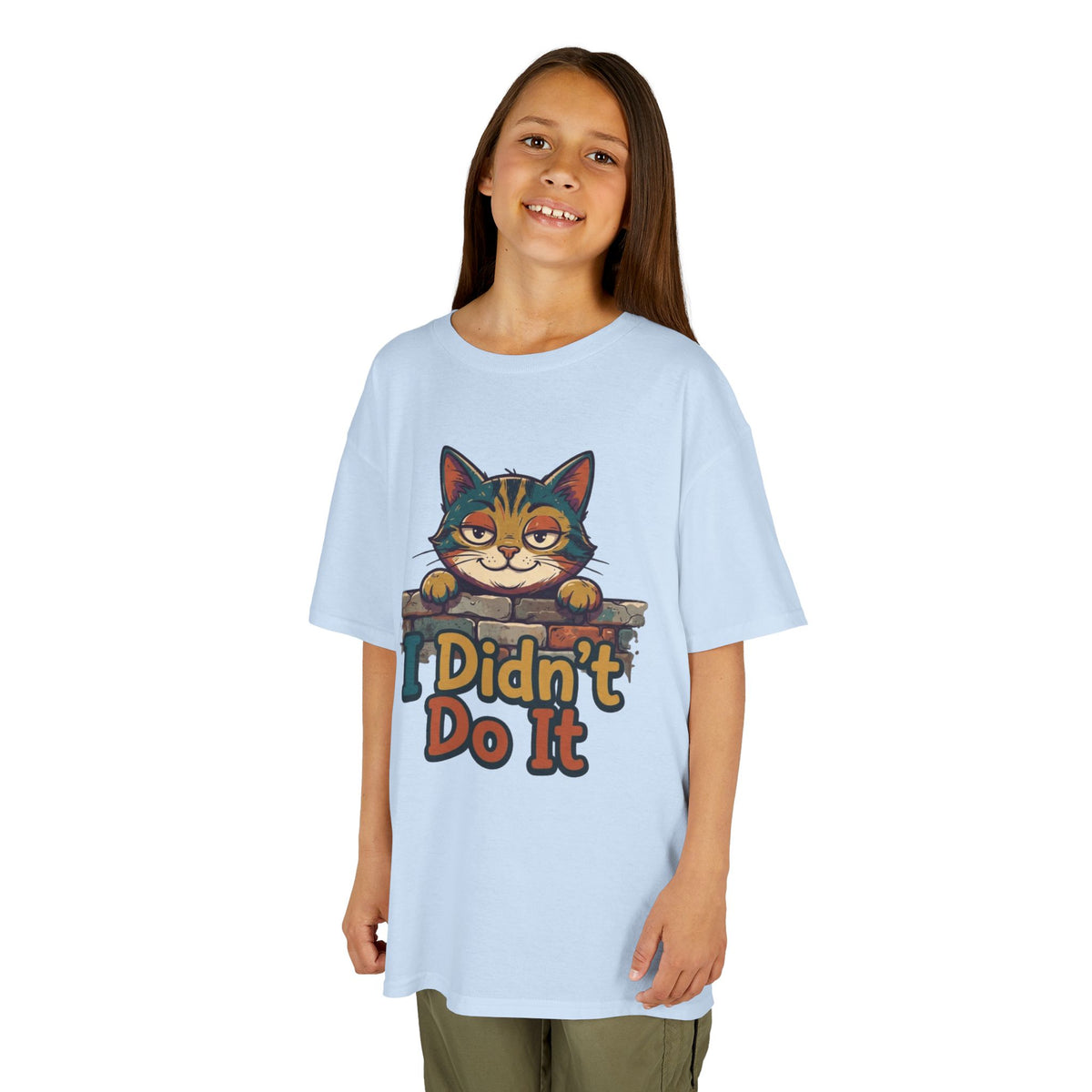 Color: Light Blue | I Didn't Do It Kids Tee