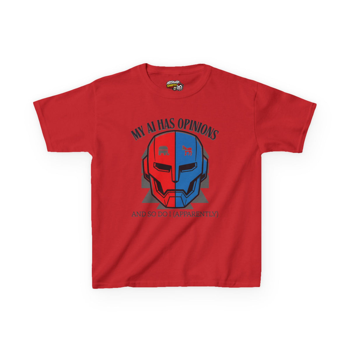 "My AI Has Opinions" Kids Tee