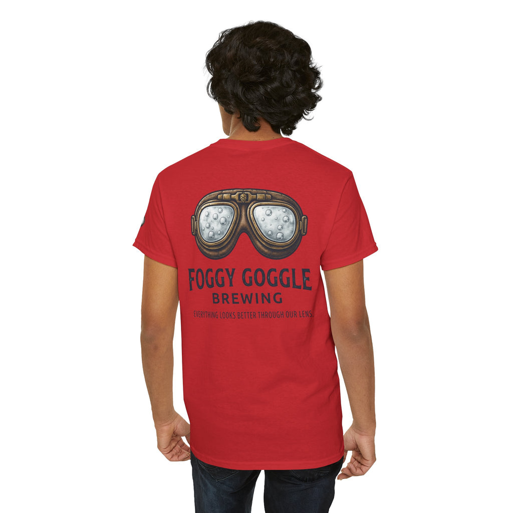 "Foggy Goggle Brewing" Premium Graphic Tee