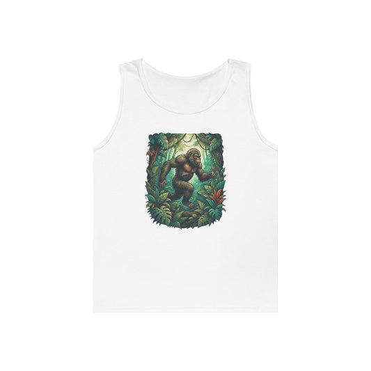 Color: White | The Bukit Timah Monkey Man (Singapore) Tank Top
