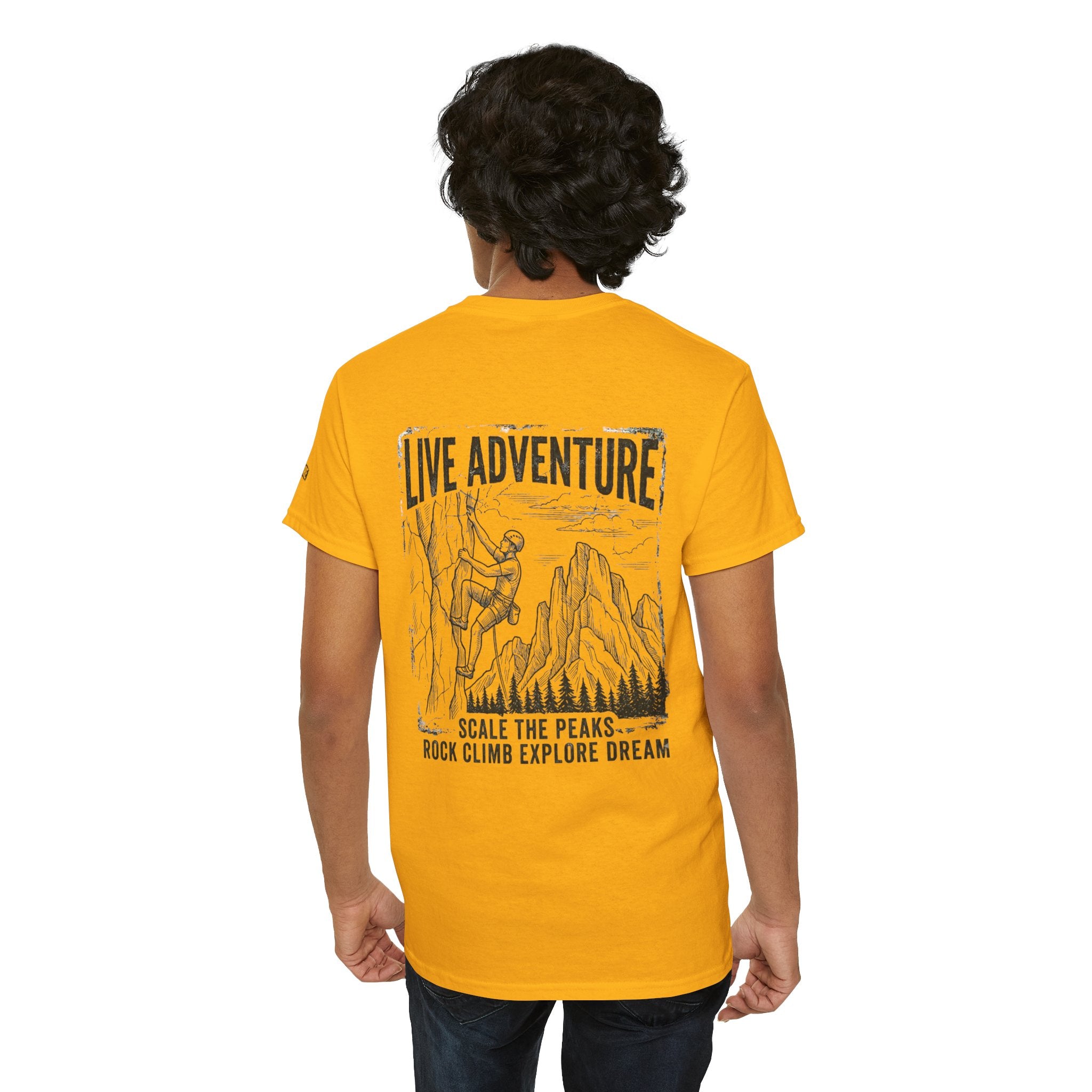 "Live Adventure - Climb" Premium Graphic Tee