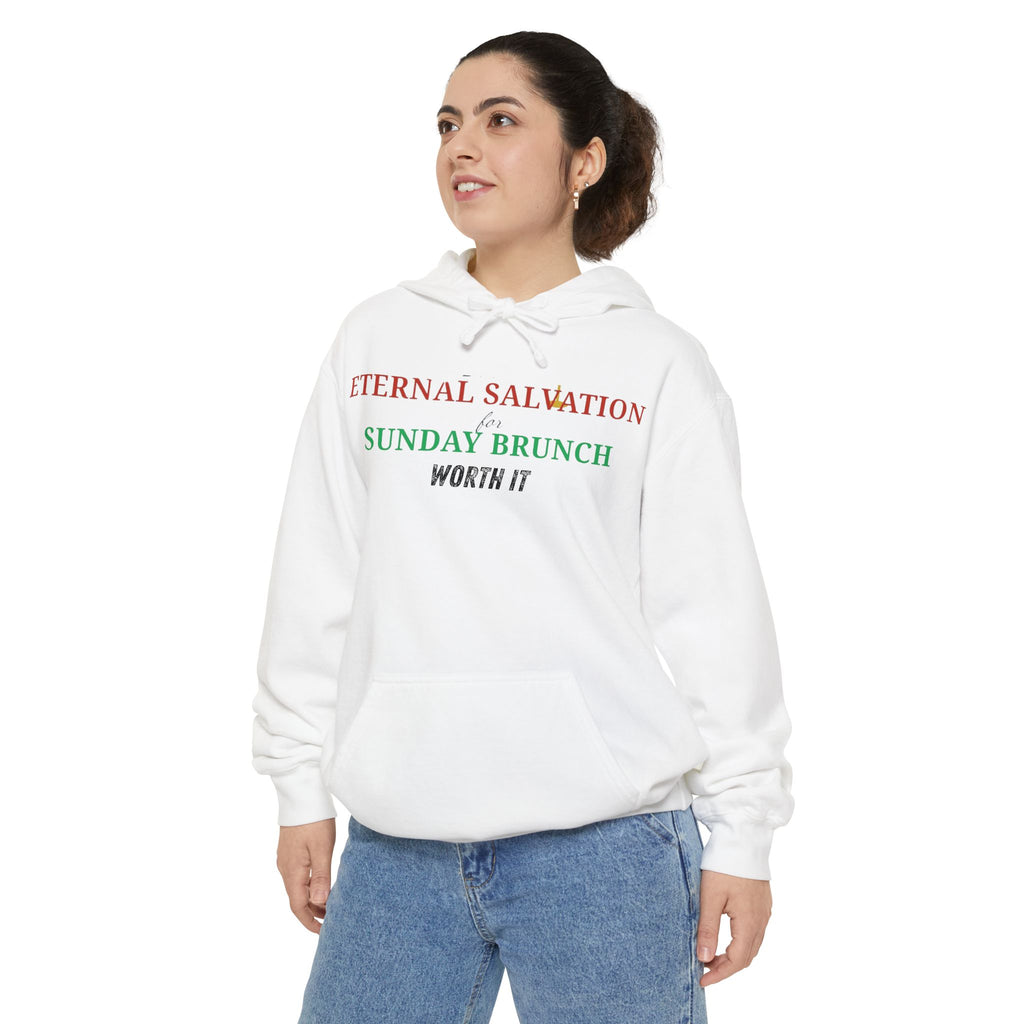 Brunch So Hard | Garment-Dyed Hoodie — AttitudeShirts
