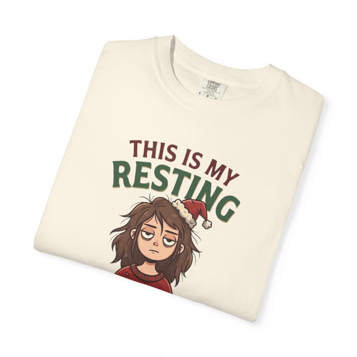 "Christmas Is Ruined" Unisex Garment-Dyed Tee