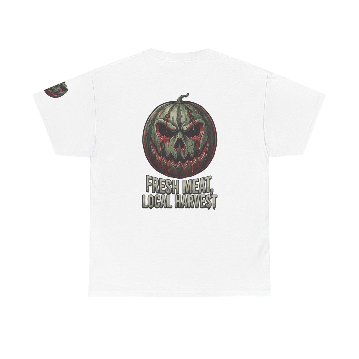 Color: White | Fresh Meat, Local Harvest Premium Graphic Tee