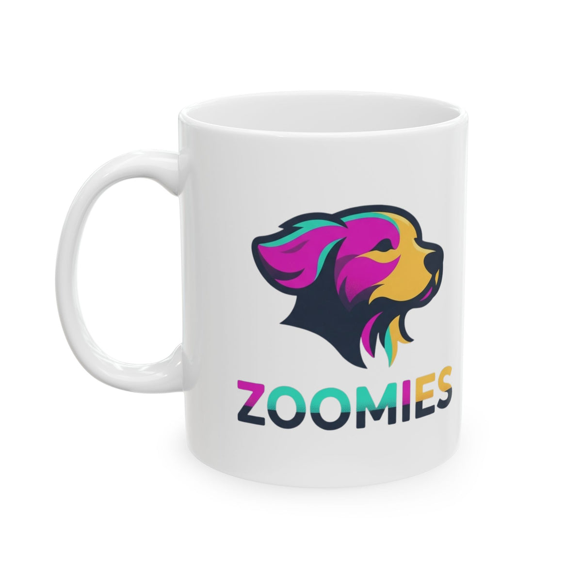 "Professional Zoomie Expert" White Ceramic Mug — Graphic