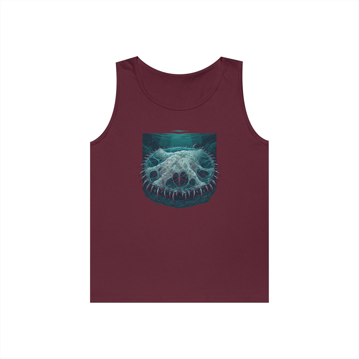 Color: Maroon | El Cuero-The Hide (South American Folklore) Tank Top