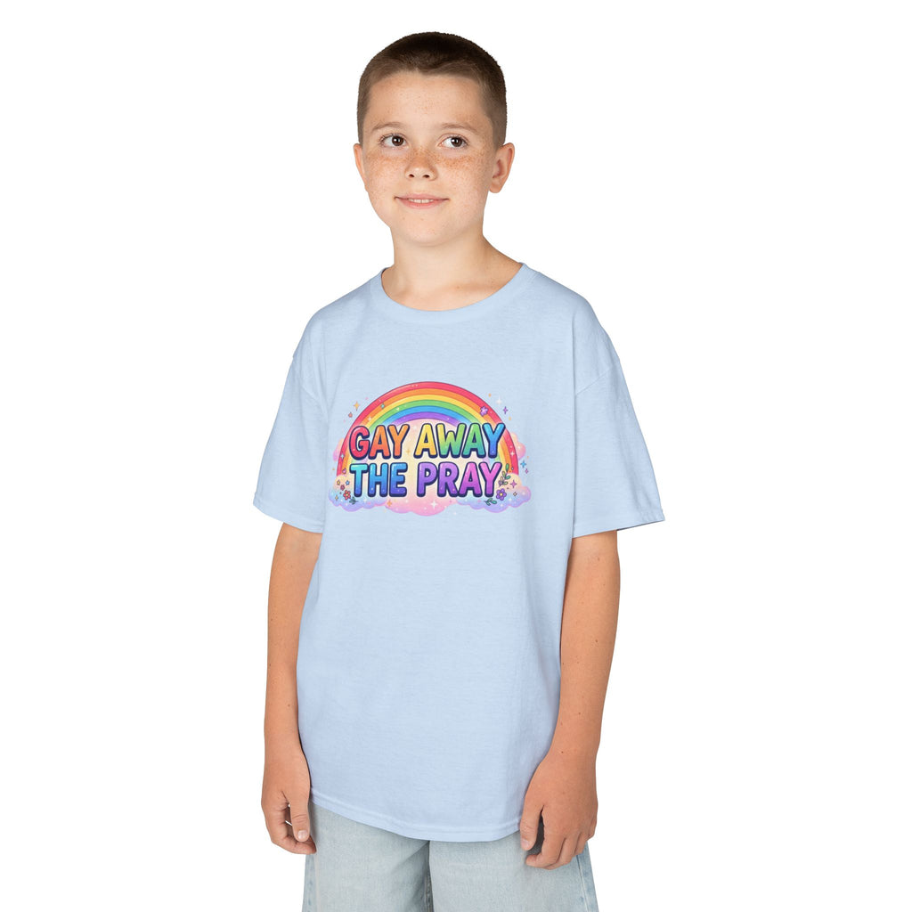 "Gay Away The Pray" Kids Tee