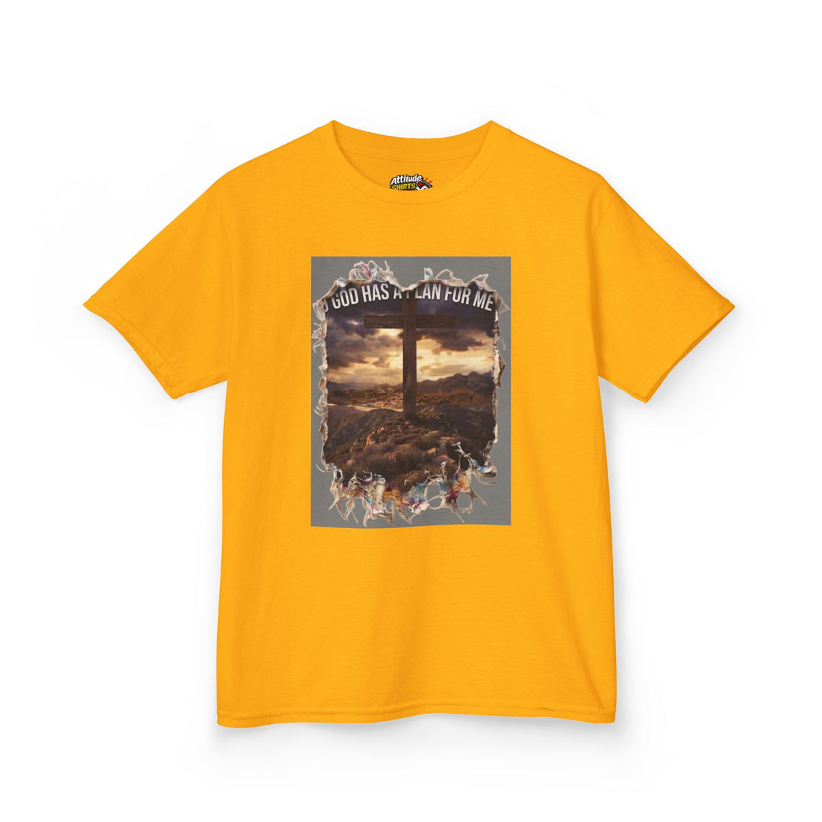 "God Has A Plan For Me" Kids Tee